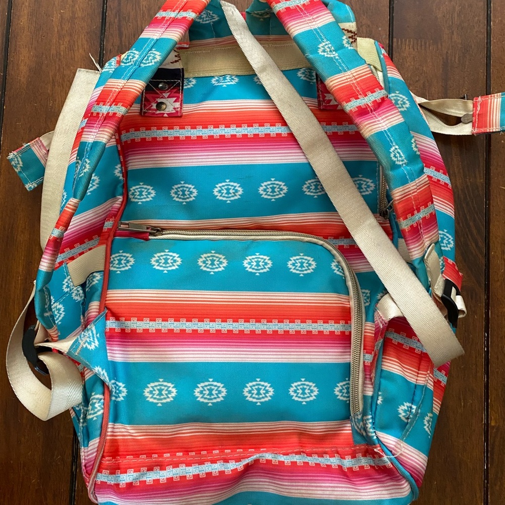 Aztec diaper bag! Used.
